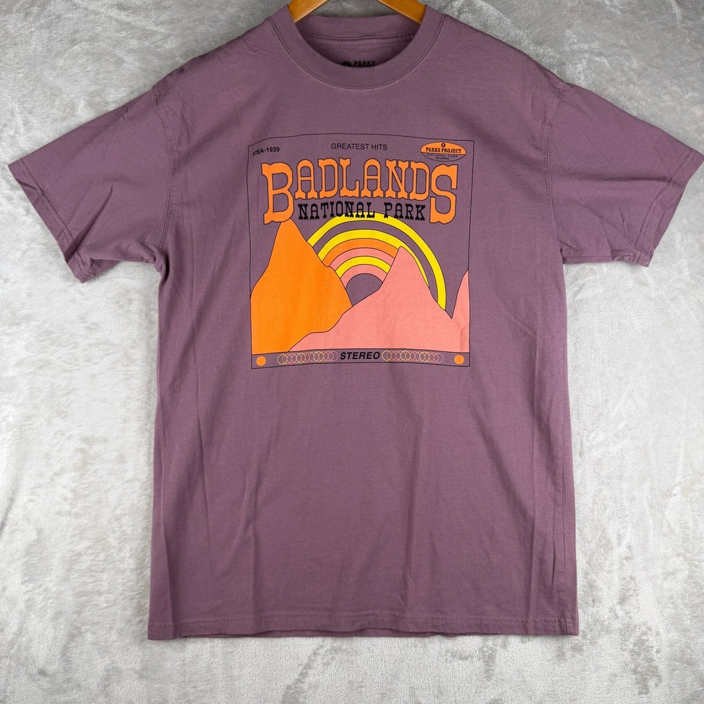 Parks Project Badlands National‎ Park Greatest Hits Graphic T-Shirt Mens Large